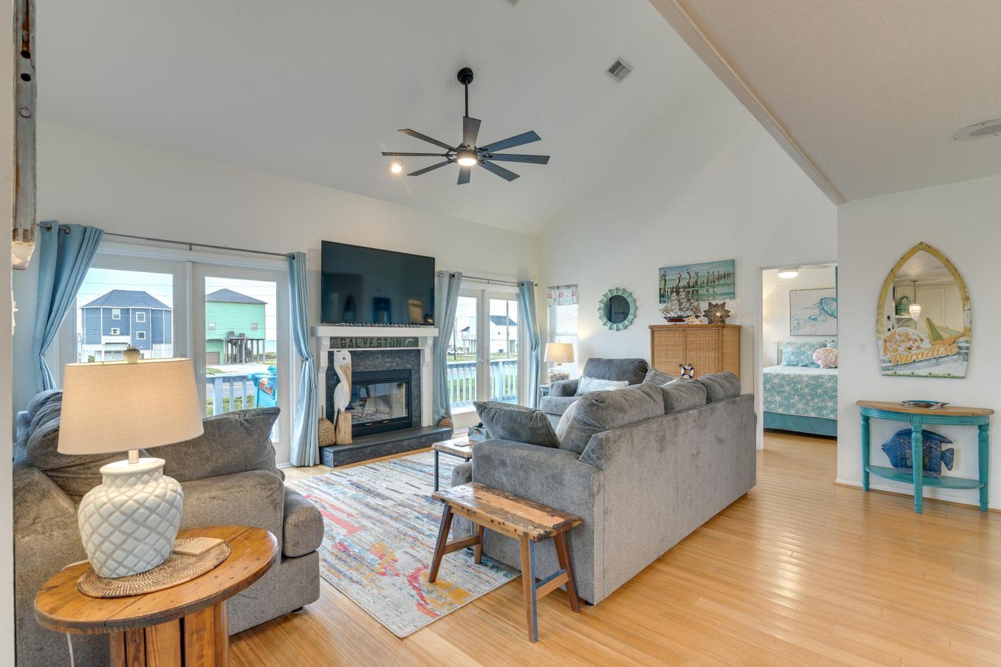 Pet-Friendly Terramar Beach Haven With Pool Access Galveston Dış mekan fotoğraf